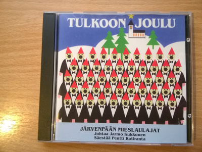 Järvenpään Mieslaulajat - Tulkoon Joulu CD