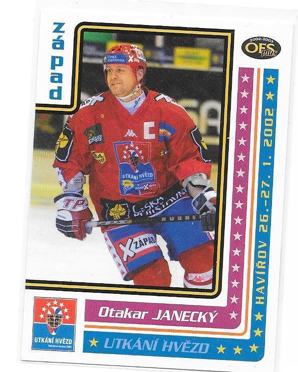 2002-03 OFS Utkani #H28 Otakar Janecky Pardubice JOKERIT