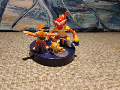 Pokemon Zukan Chimchar evo
