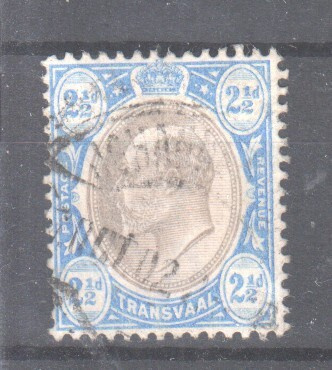 Etelä-Afrikka Transvaal   1902 2½P    vanhaa