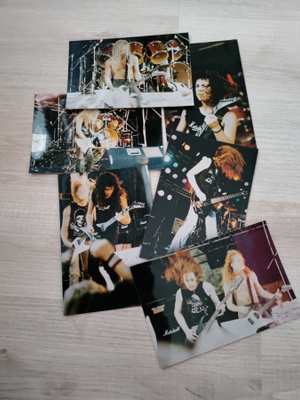 Metallica valokuvat 6 kpl