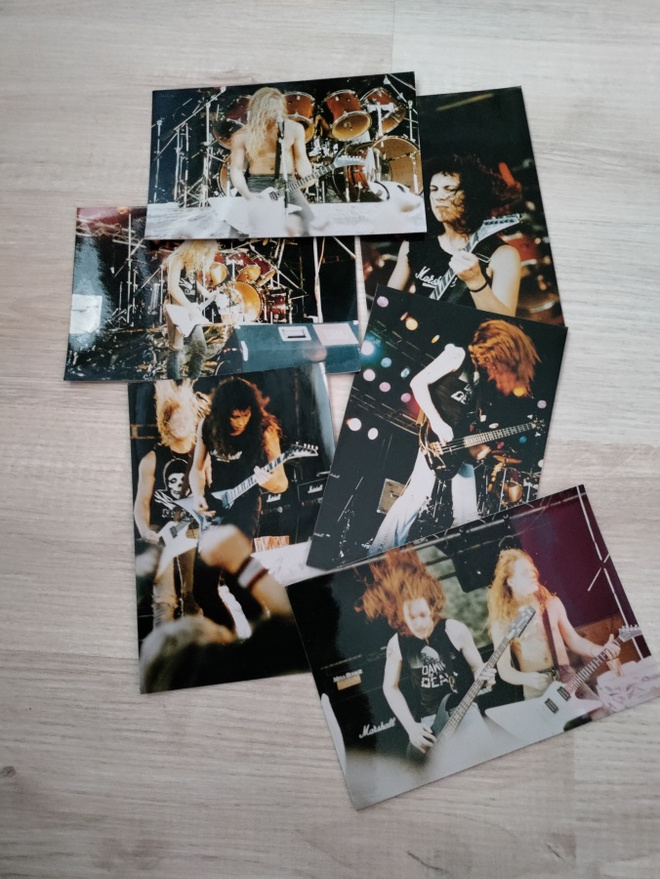 Metallica valokuvat 6 kpl