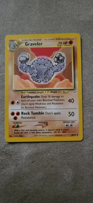 Pokemon Graveler (NR 30) Neo Revelation card