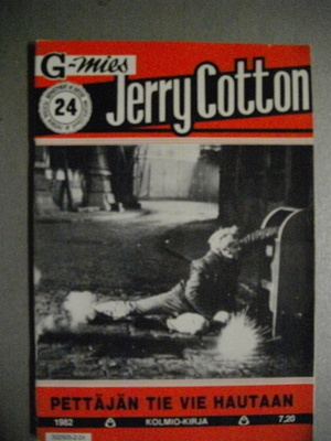 Jerry Cotton 24/1982: Pettäjän tie vie hautaan (16.3)