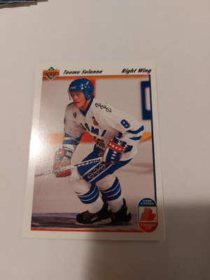 1991-92 Upper Deck #21 Teemu Selänne CC RC