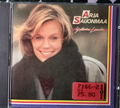 ARJA SAIJONMAA-YSTÄVÄN LAULU-CD,SCD 696 , v.1989 SCANDIA