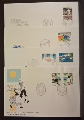 FDC 24 - 1989 4 kpl
