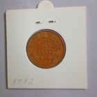 Uganda 10 Cents v.1968 KM#2 - pikkukuva 1