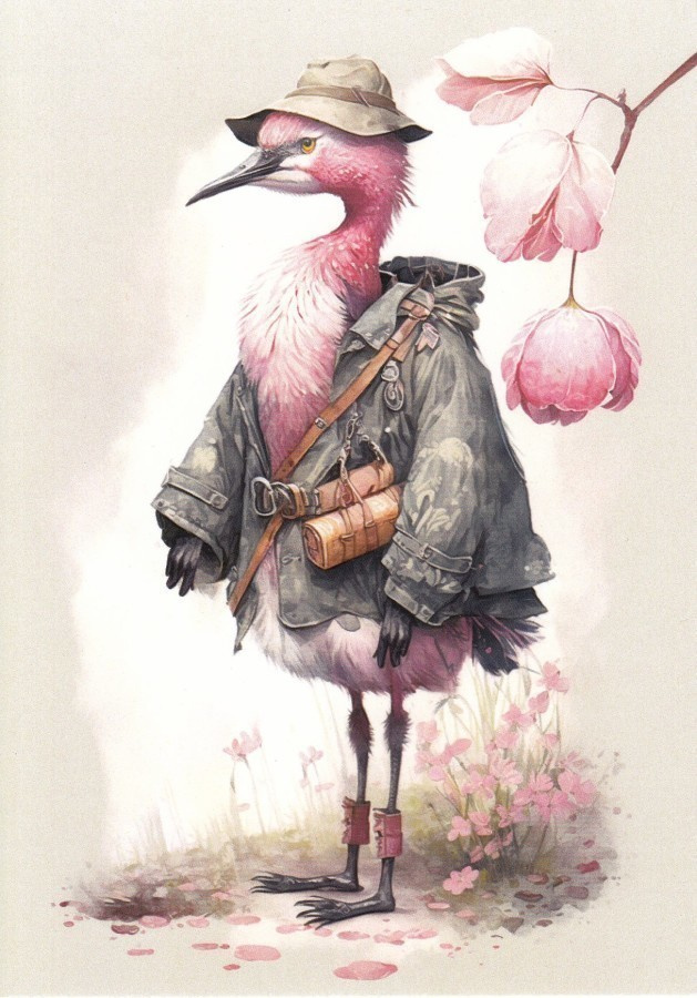 Seikkailija-flamingo