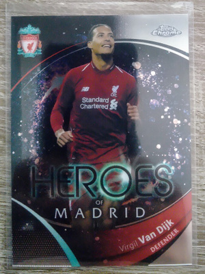 Virgil Van Dijk Heroes of Madrid