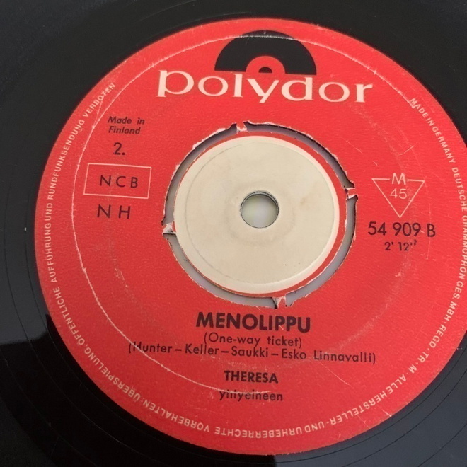 THERESA: Dannyn kersantti * Menolippu * FIN 1965