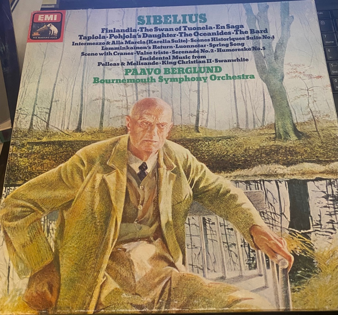 Sibelius - Paavo Berglund 4LP boksi