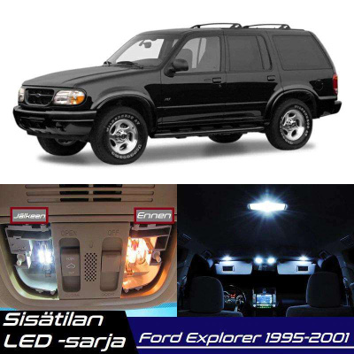 Ford Explorer (UN105) Sisätilan LED-sarja 8-osai
