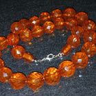 Upea Vintage Venäjän meripihka amber kaulakoru - pikkukuva 2