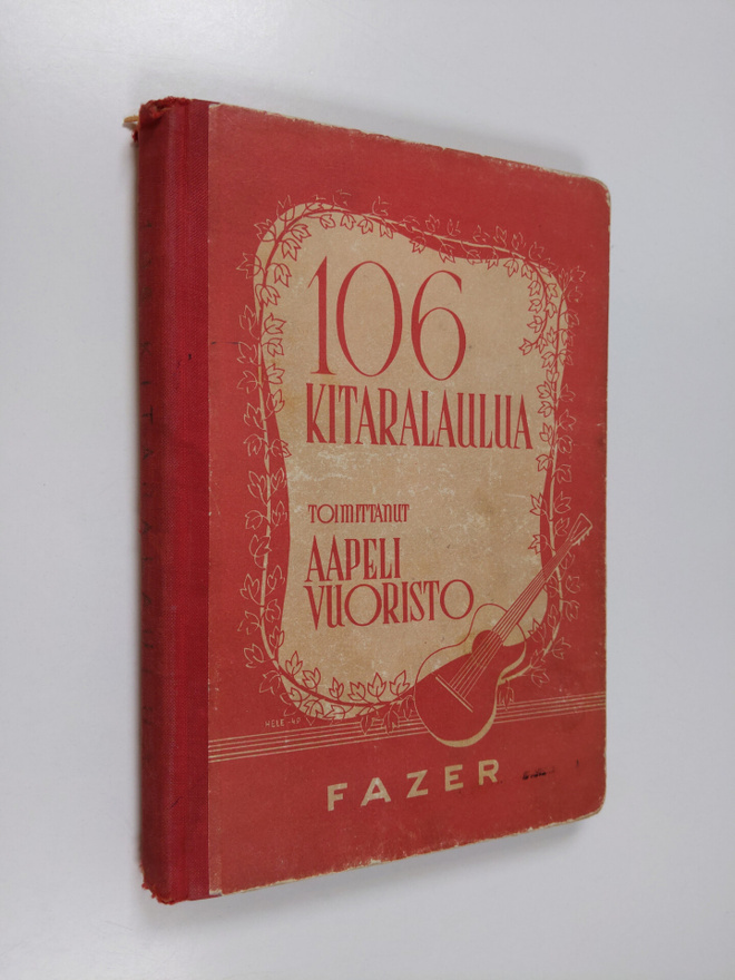 Aapeli (toim.) Vuoristo : 106 kitaralaulua
