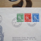 Malli 30:n (3 arvoa) FDC-kuori Savonlinnaan - pikkukuva 2