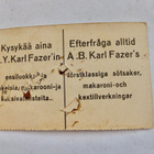 Suklaakortti tms Fazer Lintu Pakastiainen 3D Moniosainen1920 - pikkukuva 2