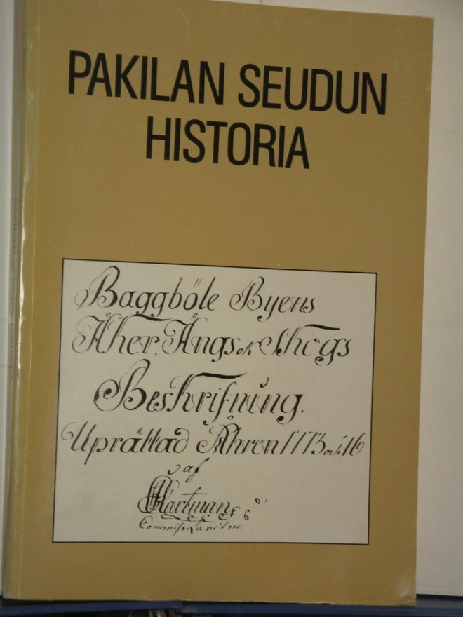 Kaarlo Pettinen : PAKILAN SEUDUN HISTORIA