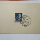 1941 Saksa Krakau muistoleimattu kortti - pikkukuva 1