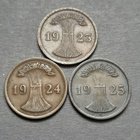 Saksa 2 pfennig 1923A,1924E,1925A - pikkukuva 5