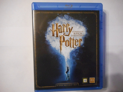 HARRY POTTER 8kpl DVD Elokuvaa  BLUE-RAY-SET