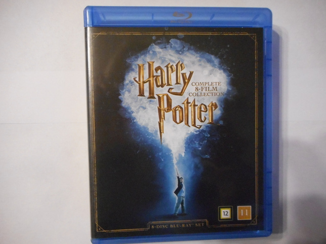HARRY POTTER 8kpl DVD Elokuvaa  BLUE-RAY-SET