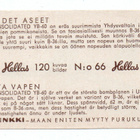 Purkkakuva Hellas UUDET ASEET n:o 66 Purukumikuva - pikkukuva 2