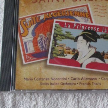Camille Saint-Saëns SUITE ALGERIENNE - LA PRINCESSE JAUNE