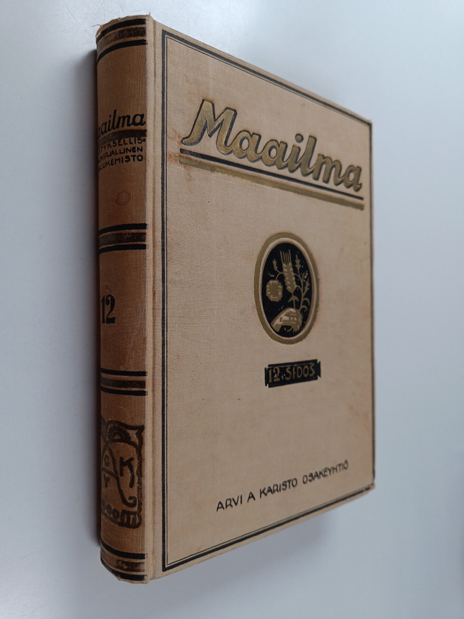 Aukusti (toim.) Simelius : Maailma 1924 : sivistyksellis-...