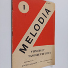 O Salomaa : Melodia : Viimeiset tanssiuutuudet N:o 1 - pikkukuva 1