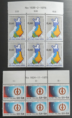 Juhlamerkkien numerokuusilot 1976, Sairaala, Murrealueet