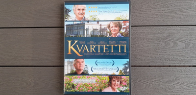DVD: Kvartetti (Maggie Smith, Tom Courtney 2012)