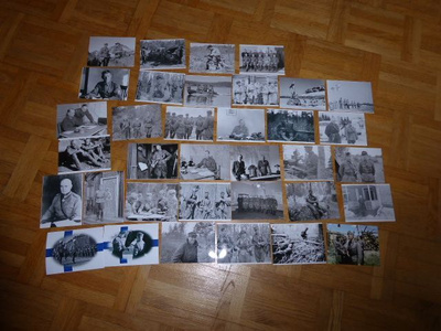 35 kpl Suomi militaria valokuvia