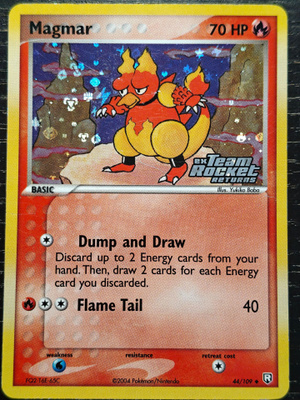 Magmar 44/109 EX Team Rocket Returns Holo