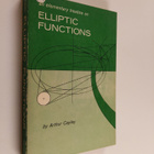 Arthur Cayley : An elementary treatise on elliptic functions - pikkukuva 1