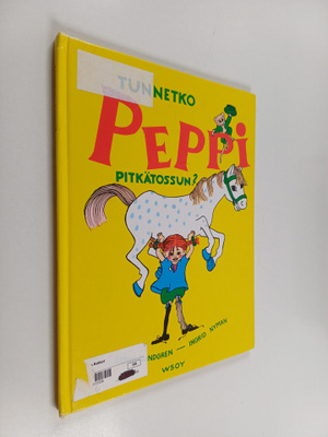 Astrid Lindgren : Tunnetko Peppi Pitkätossun