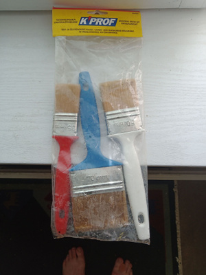 K-Prof Universal Brush Set maalipensselisetti 3kpl.