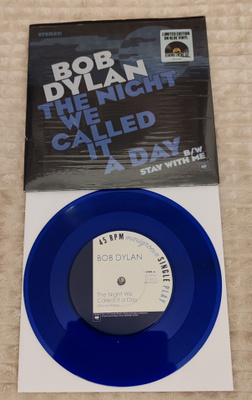 Bob Dylan The Night We Called It A Day 7"Single