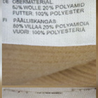 Takki 40 villaa 80 % tumma beige tai vaalean ruskea - pikkukuva 5