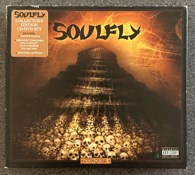 Soulfly - Conquer cd+dvd DIGIPAK