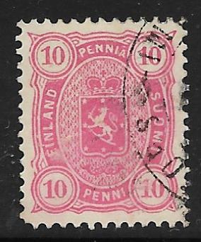 Nelilukuiset 1885 10p (LAPE 21) O