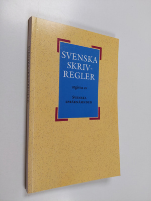 Svenska skrivregler