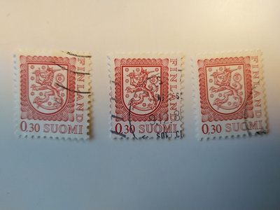 Postimerkki leijonamerkki 0,30