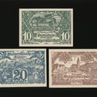 Itävalta Notgeld 10, 20, 50 Heller, Waizenkirchen 1920 - pikkukuva 1