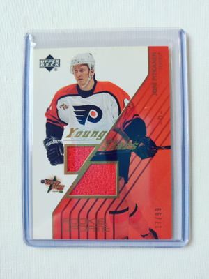 Joni Pitkänen - 03-04 UD Rookie Update Young Srars Jersey RC