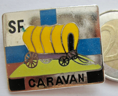 VANHA Merkki SF Caravan