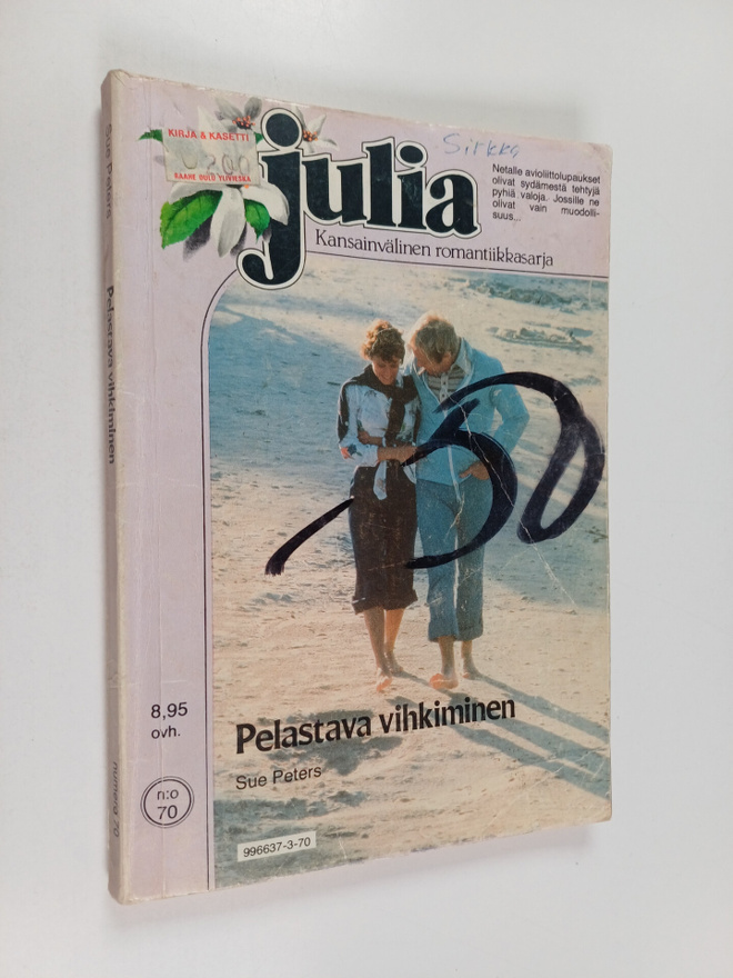 Sue Peters : Pelastava vihkiminen