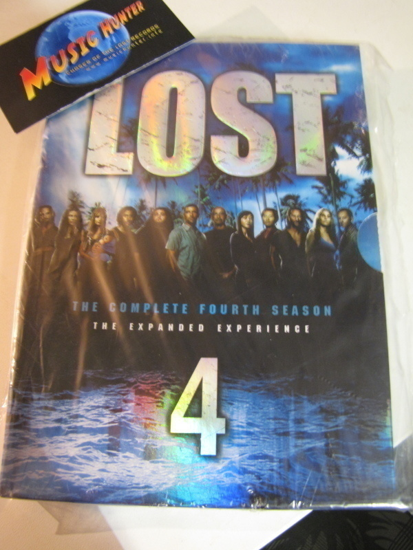 LOST - 4. TUOTANTOKAUSI DVD BOX uusi muoveissaan .
