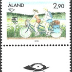 Ål 1991 Pohjola 2,90 mk välilöpari logo ** LaPe 052 - pikkukuva 1