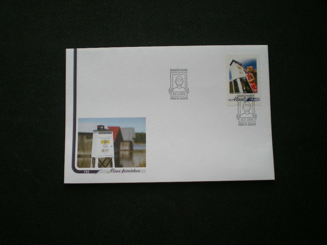 Omakuvamerkki LaPe 1 FDC - Postilaatikko 26.05.2006